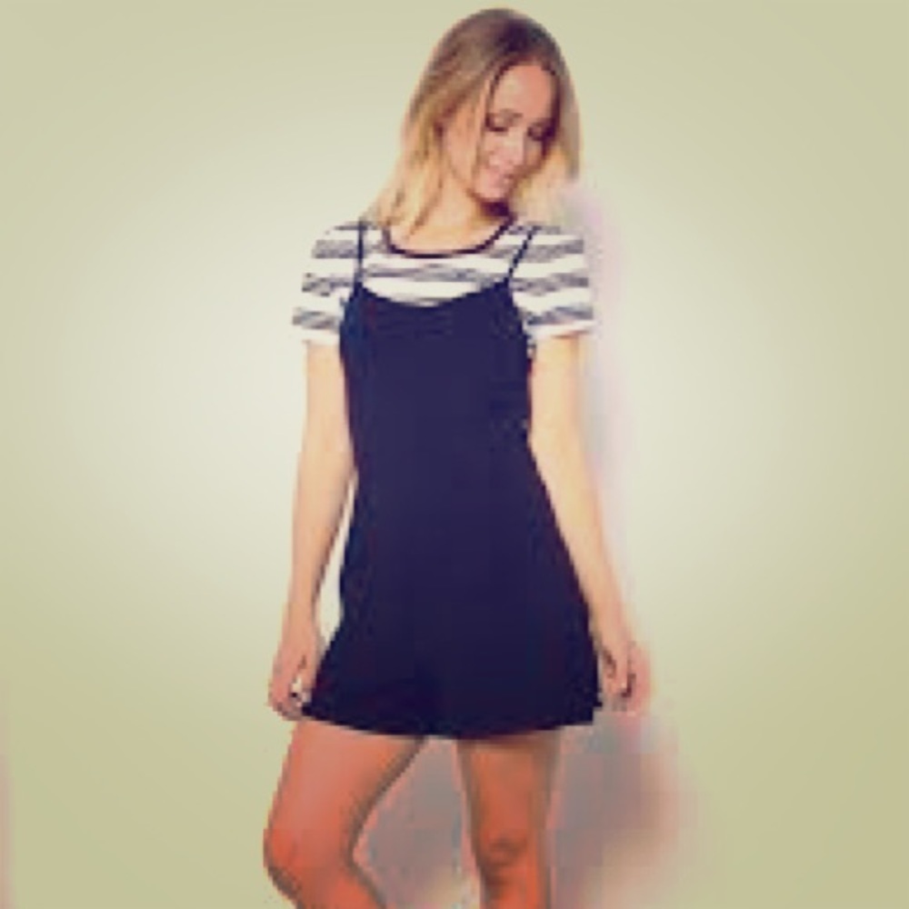 NWT Evil Twin Crooked Young Playsuit, Sz XS/8